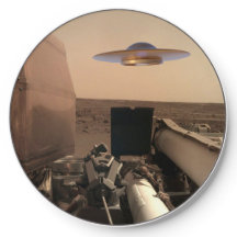 Mars InSight Alien UFO Saucer-påträffare