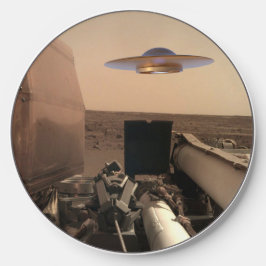 Mars InSight Alien UFO Saucer-påträffare