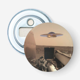Mars InSight Alien UFO Saucer-påträffare Flasköppnare