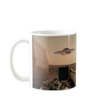 Mars InSight Alien UFO Skål Möte