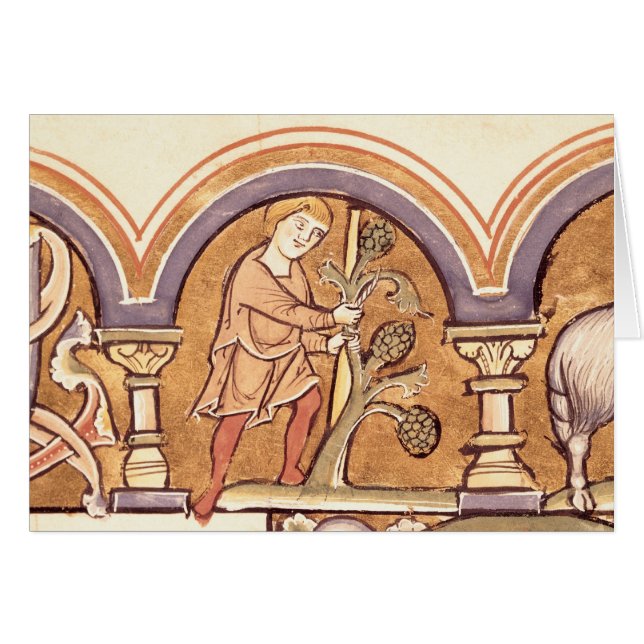 Mars: Inympa träd Hälsningskort (Framsidan Horizontal)