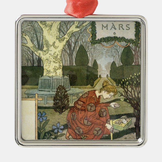 Mars Julgransprydnad Metall (Framsidan)