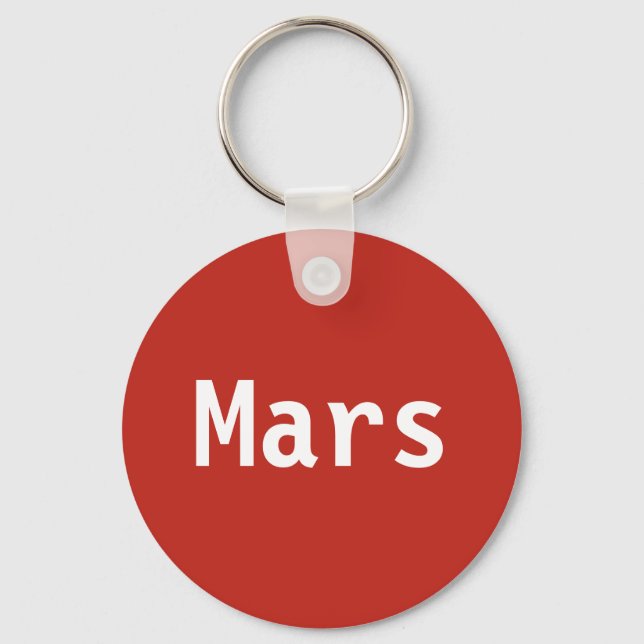 Mars Keychain Nyckelring (Framsida)