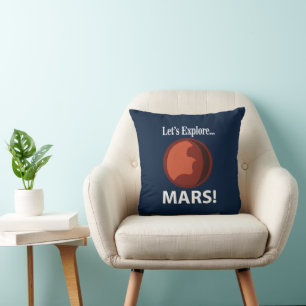 Mars Låt oss Utforska Mars Kudde