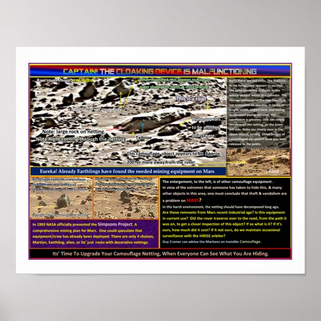 Mars Machines Maskerade Poster (Framsidan)