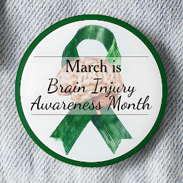 Mars månad för medvetenhet om hjärnskada knapp
