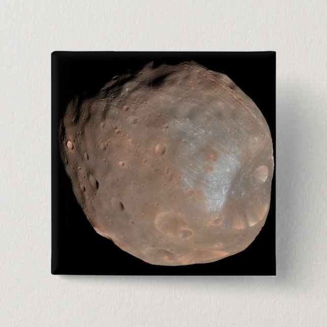 Mars måne Phobos Knapp (Framsida)