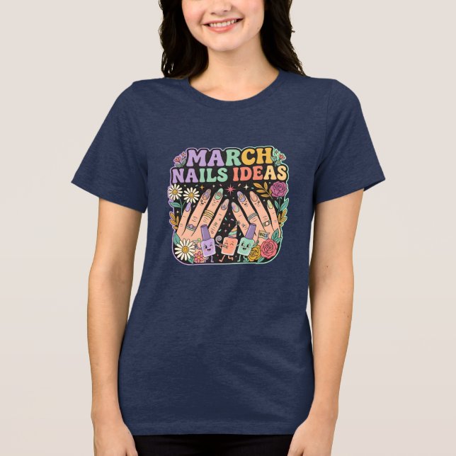 "Mars Manikyridéer" T-shirt – Present till nagelko (Framsida)