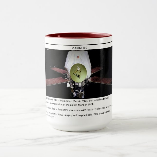 Mars Mariner 9 Mugg (Center)