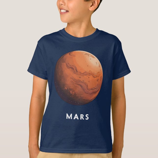 Mars/Mars - Classic Planet Tee T-Shirt (Framsida)