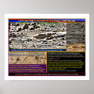 Mars Maskiner Mask Poster