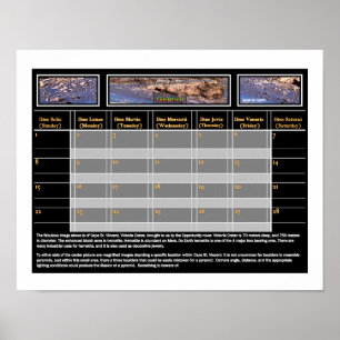 Mars Minerals Poster