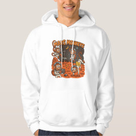 Mars Monkey lustigt djur Hoodie