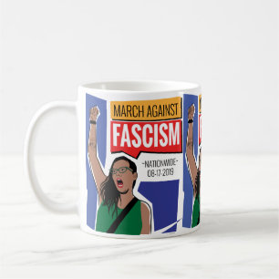 Mars mot fascismen Mugg