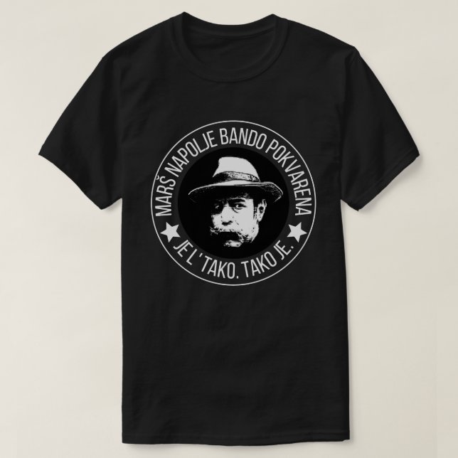 Marš napolje badno pokvarena  t shirt (Design framsida)