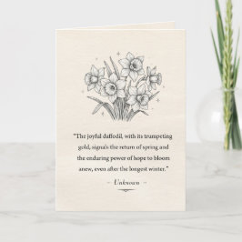 Mars' narcisser kort