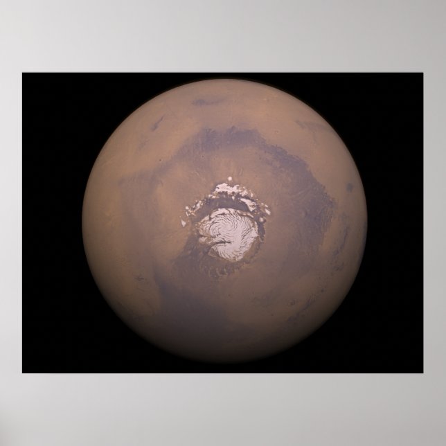 Mars: Nordpolen Poster (Framsidan)