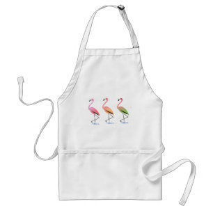 Mars om Tropical Flamingos Förkläde