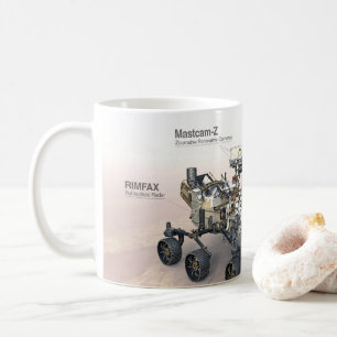 Mars Perseverance Rover with Ininstruments Kaffemugg