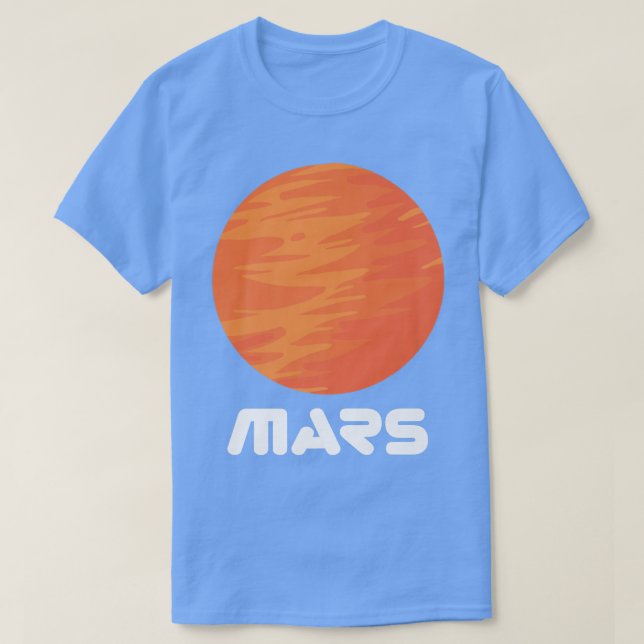 Mars Planet Red Planet Astronaut Space T Shirt (Design framsida)