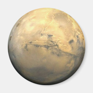 Mars, planeten för solsystemet magnet