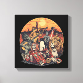 Mars Pop Party Animals – Fun Music & Space Culture Canvastryck