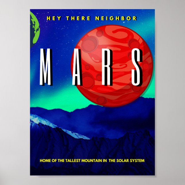Mars Poster (Framsidan)
