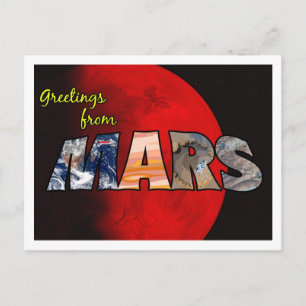 MARS POSTKORT VYKORT