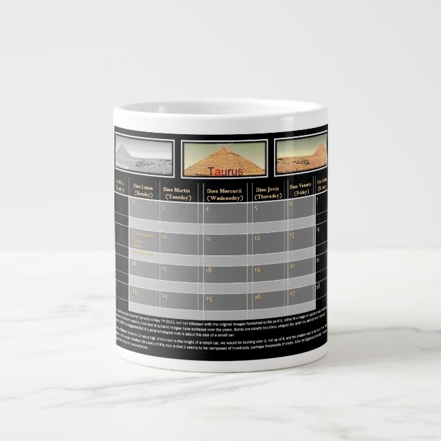 Mars Pyramid Jumbo Mugg (Framsidan)