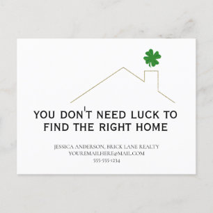 Mars Real Gods Marknadsföring Shamrock Vykort