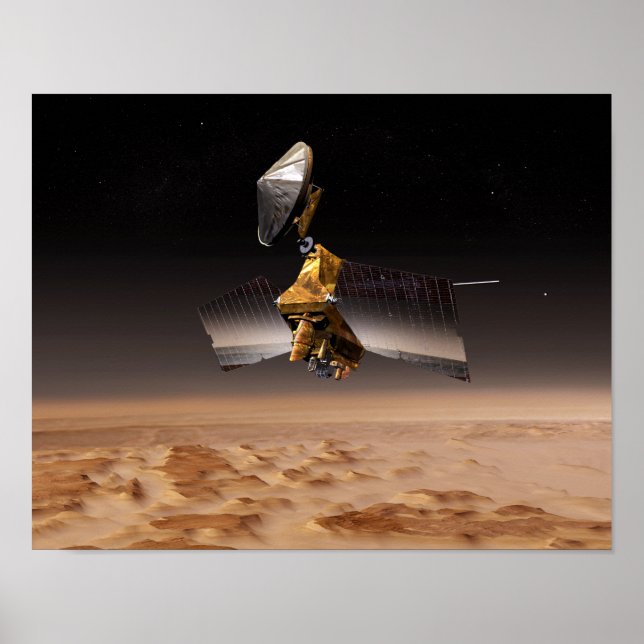 Mars Reconnaissance Orbiter 2 Poster (Framsidan)