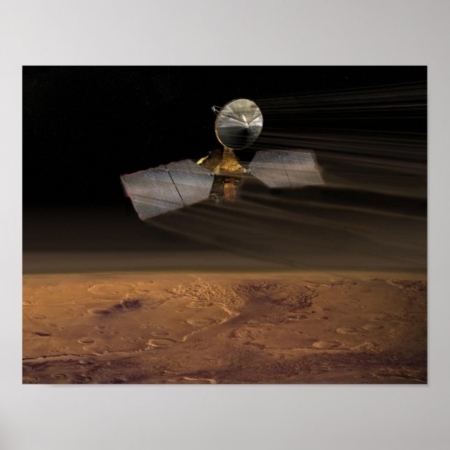 Mars Reconnaissance Orbiter Poster (Framsidan)