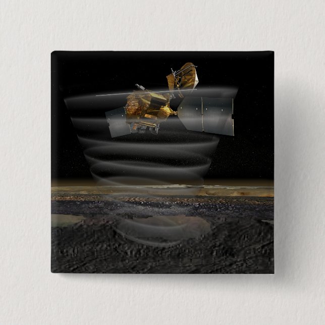 Mars Reconnaissance Orbiters radar på arbetsplatse Knapp (Framsida)