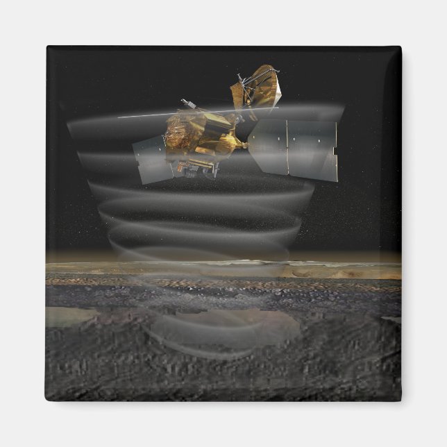 Mars Reconnaissance Orbiters radar på arbetsplatse Magnet (Framsidan)