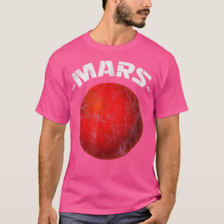 Mars Red Planet Space Eploration Science Astronomy T Shirt