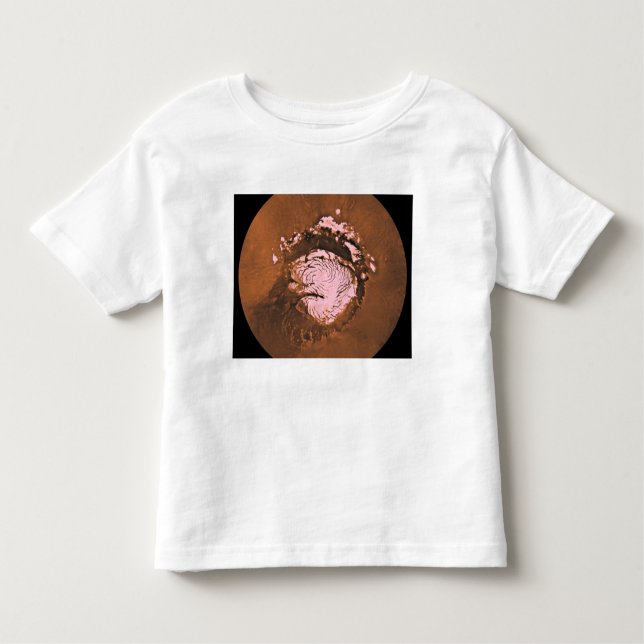 Mars-regionen Mare Boreum T Shirt (Framsida)