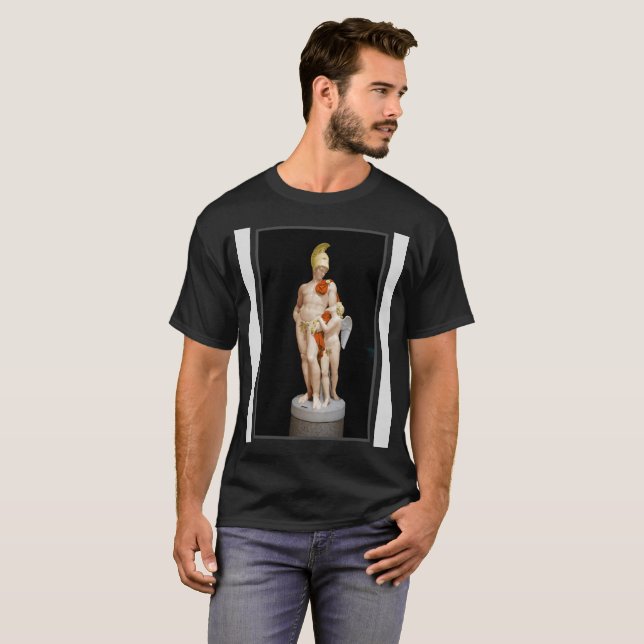 MARS RESTRAINED BY CUPID 1825 John Gibson T Shirt (Hel framsida)