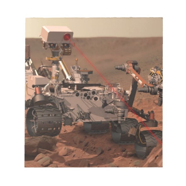 Mars Rover Anteckningsblock (Framsida)