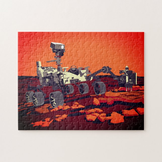 Mars Rover Pussel (Horisontell)