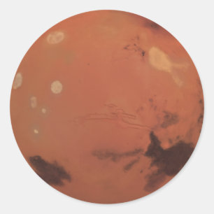 Mars Runt Klistermärke