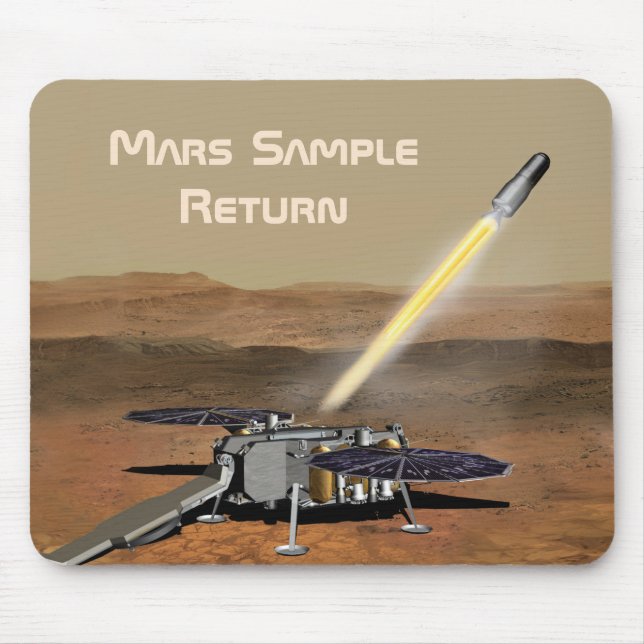Mars Sample Return Uppdrag Mousepad Musmatta (Framsidan)