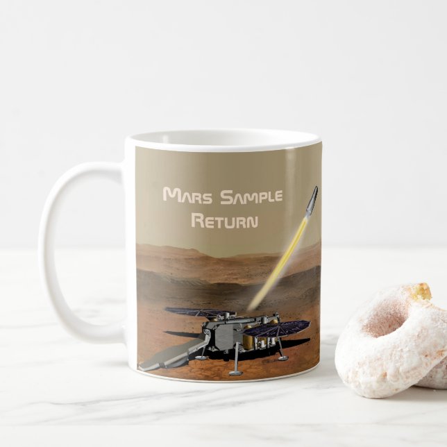 Mars Sample Return Uppdrag Mugg (Med munk)