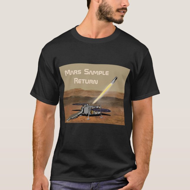 Mars Sample Return Uppdrag T-Shirt (Framsida)