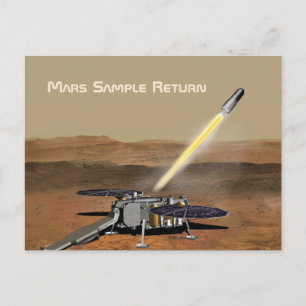Mars Sample Return-Uppdrag Vykort