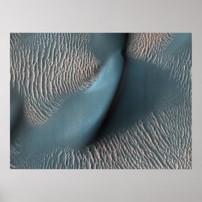 Mars Sand Dunes Poster (Framsidan)