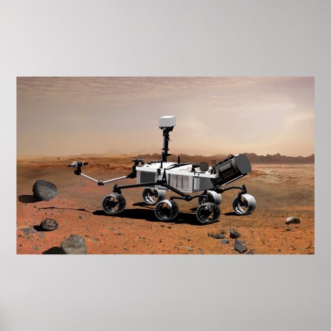 Mars Science Laboratory 2 Poster (Framsidan)