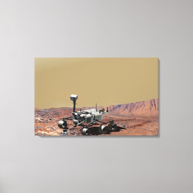 Mars Science Laboratory 3 Canvastryck (Framsida)