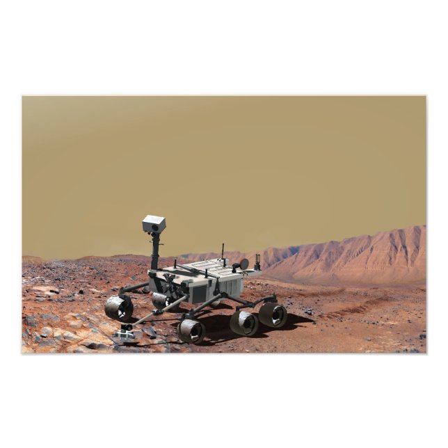 Mars Science Laboratory 3 Fototryck (Framsidan)