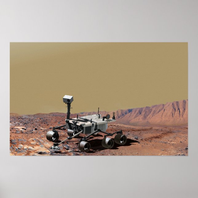 Mars Science Laboratory 3 Poster (Framsidan)