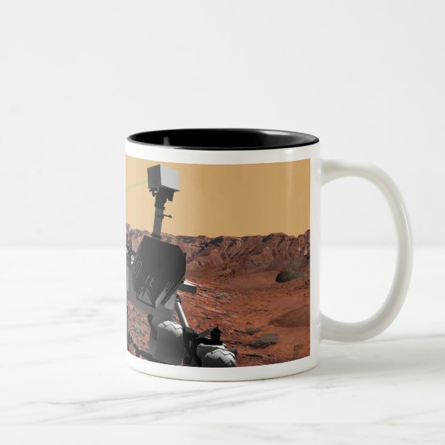 Mars Science Laboratory 3 Två-Tonad Mugg (Höger)